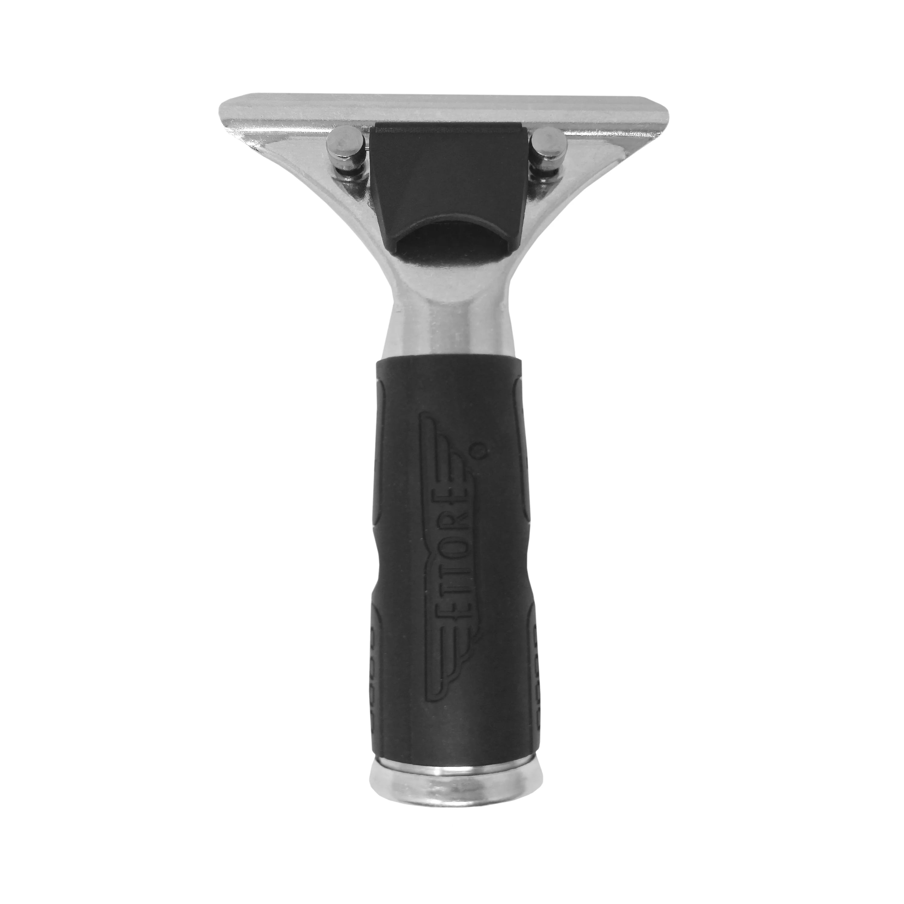 Ettore Quick Release Handle SS W/Rubber Grip